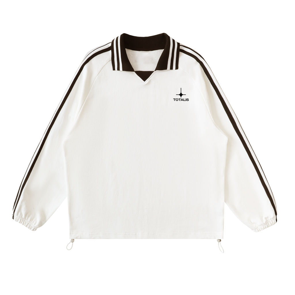 Sharp Lines Collar Sweatshirt