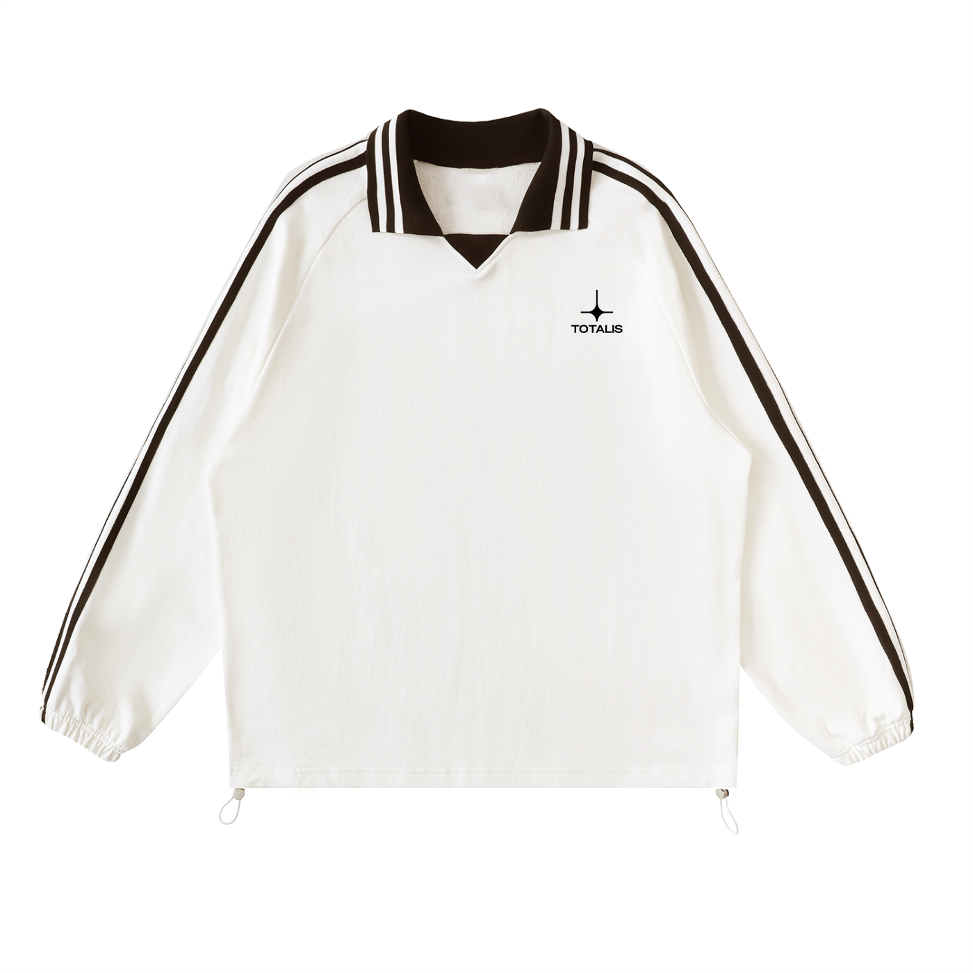 Sharp Lines Collar Sweatshirt
