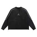 Mineral Wash Hem Sweatshirt