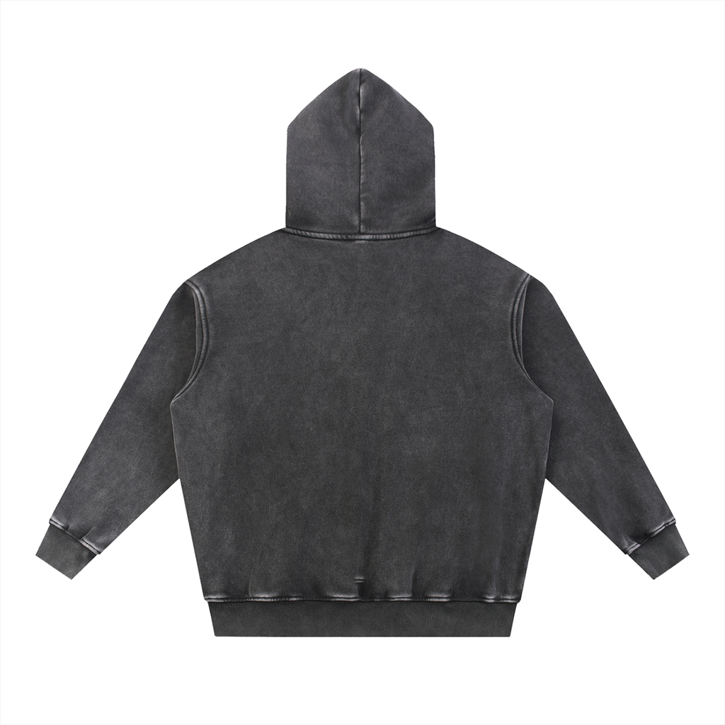 Snow Wash Oversize Hoodie